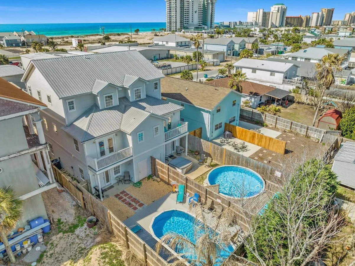 Shells And Bells Ocean Paradise - Sleeps 24, 2 Private Pools Panama City Beach